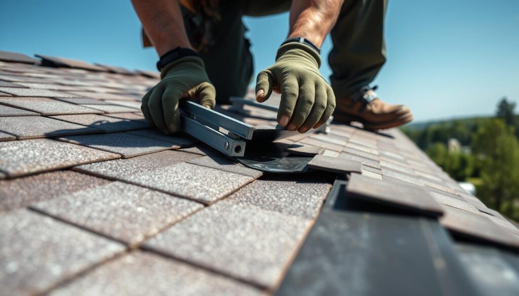 roof flashing repair